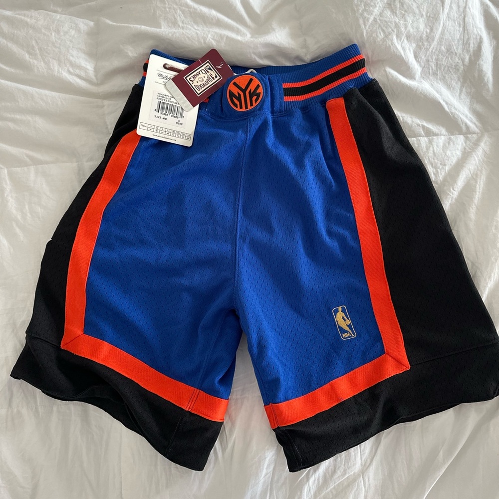 Mitchell & Ness Authentic New York Knicks Shorts 1996-97 Men’s S (36) Br…